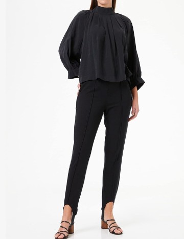 Pantaloni Sisley, negru