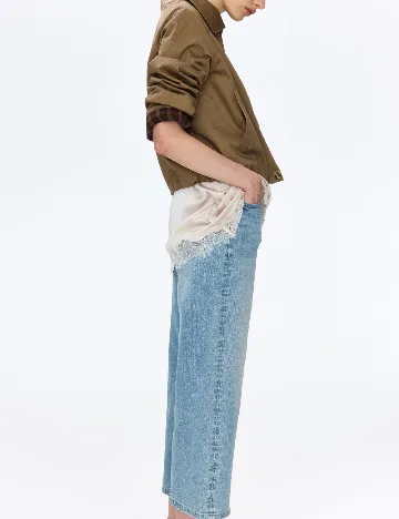 Blugi H&M, albastru