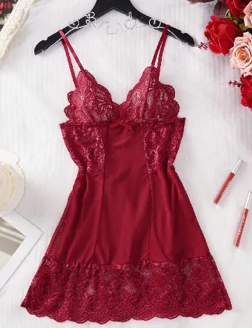 Rochie de noapte SHEIN, rosu