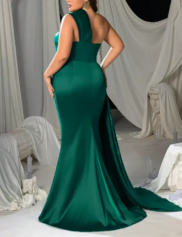 Rochie lunga Faeriesty, verde