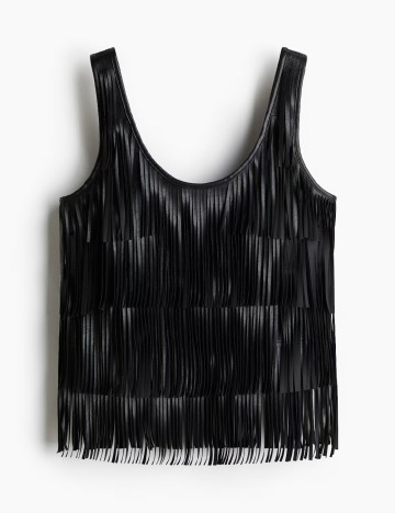 Top H&M, negru