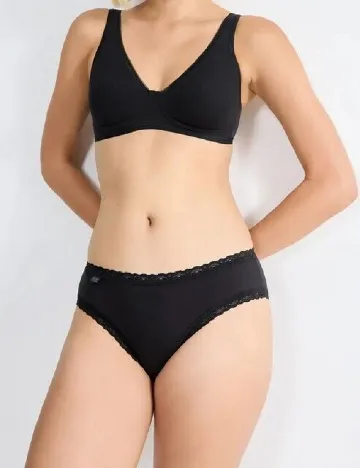 Set chiloti 3 perechi Sloggi by Triumph, negru