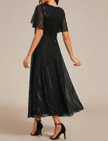 Rochie lunga Ever-Pretty, negru