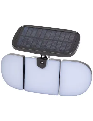 Lampa solara SOLAR, negru