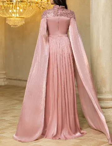 Rochie lunga UNITHORSE, roz