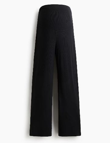 Pantaloni H&M MAMA, negru