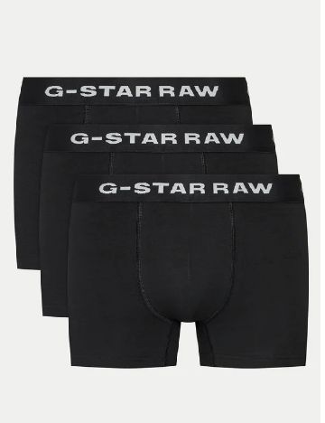Set Boxeri 3 perechi G-Star Raw, negru