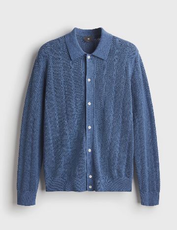 Cardigan H&M, albastru