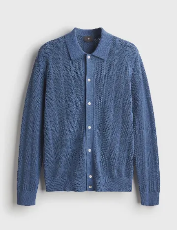 Cardigan H&M, albastru