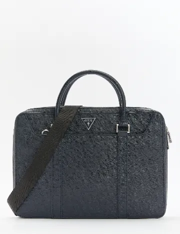 Geanta pentru laptop Guess, bleumarin