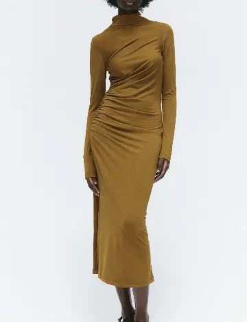 Rochie lunga H&M, kaki