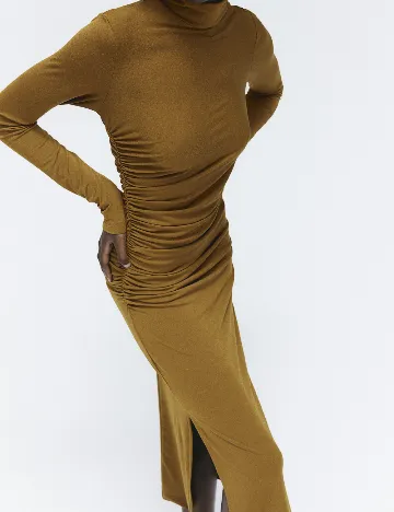 Rochie lunga H&M, kaki