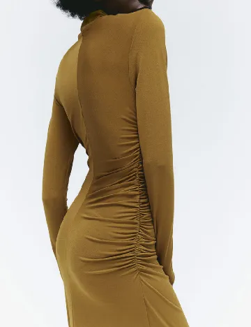 Rochie lunga H&M, kaki