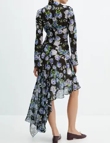 Rochie lunga Mango, floral print