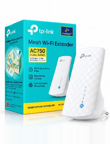 Wi-fi extender AC750 tp-link, alb