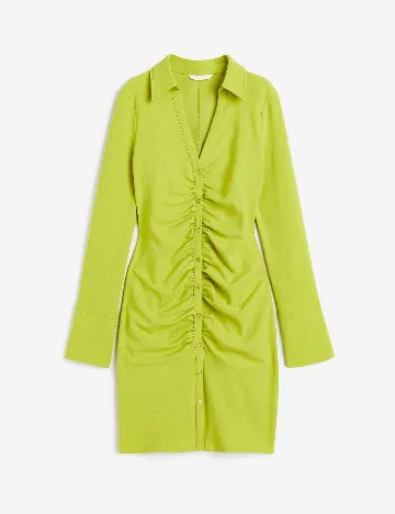 Rochie scurta H&M, verde