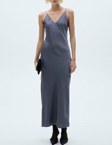 Rochie lunga Mango, albastru
