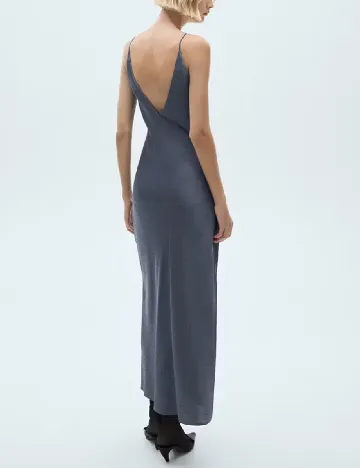 Rochie lunga Mango, albastru