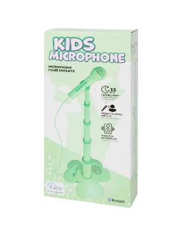 Microfon wireless cu boxă ACTION, negru