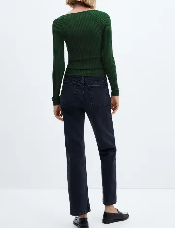 Bluza Mango, verde