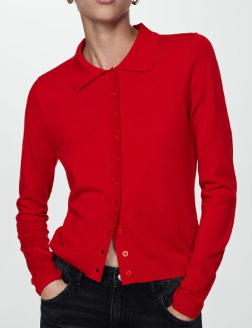 Bluza Mango, rosu