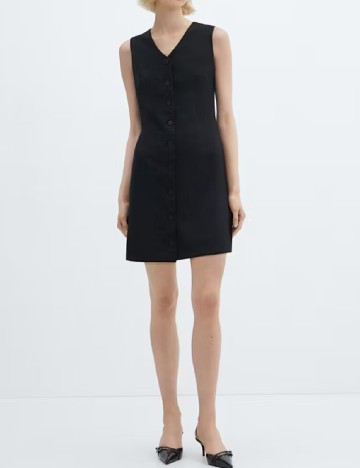 Rochie scurta Mango, negru