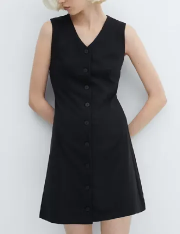 Rochie scurta Mango, negru