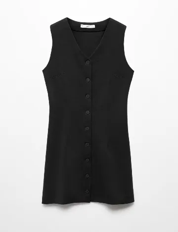 Rochie scurta Mango, negru