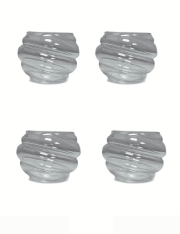 Set pahare 4 bucati SHEIN, transparent