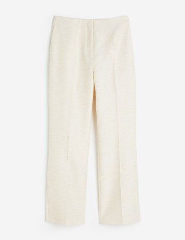 Pantaloni H&M, crem