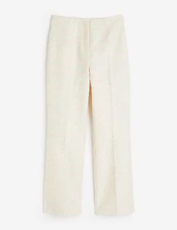 Pantaloni H&M, crem