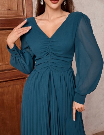 Rochie lunga SHEIN, albastru