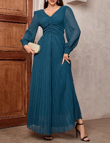 Rochie lunga SHEIN, albastru