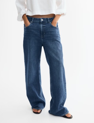 Blugi H&M, albastru