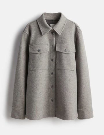 Jacheta Oversize H&M, gri