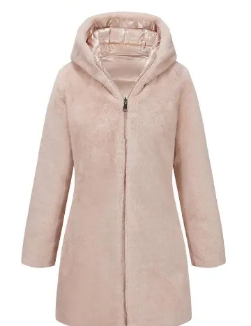 Geaca reversibila SHEIN, roz