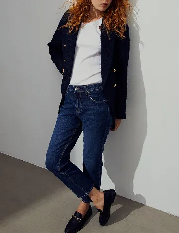 Blugi H&M, albastru