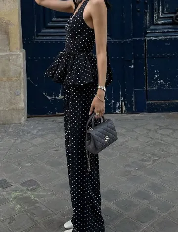 Compleu SHEIN, negru/alb