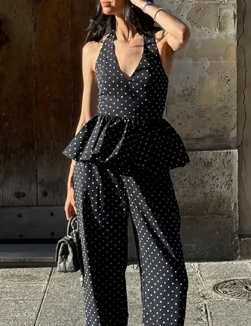 Compleu SHEIN, negru/alb