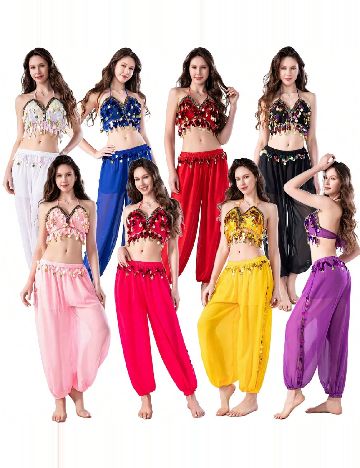 Costum de dans SHEIN, alb