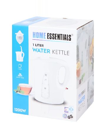 Fierbator de apa Home Essentials, negru