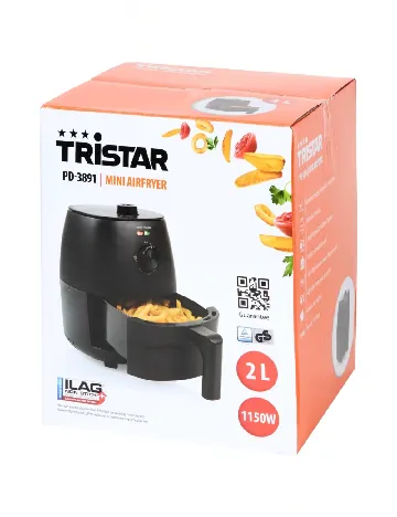 Mini-Smartfryer TRISTAR, negru