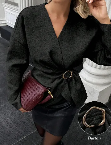 Bluza SHEIN, negru
