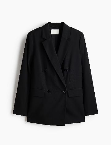 Sacou Oversize H&M, negru