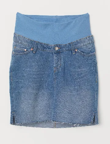 Fusta H&M MAMA, albastru