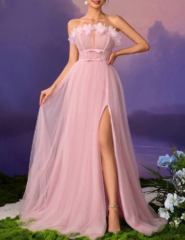 Rochie lunga SHEIN, roz