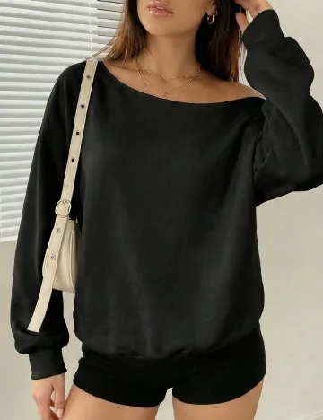 Bluza SHEIN, negru