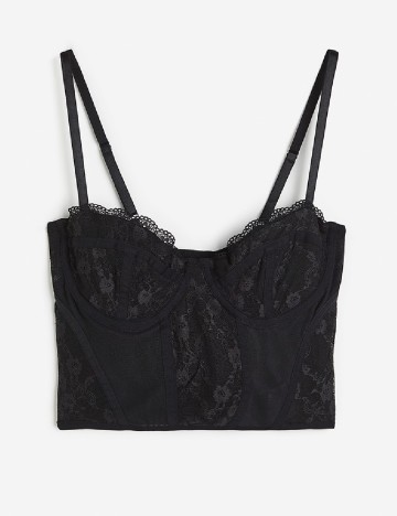 Top H&M, negru