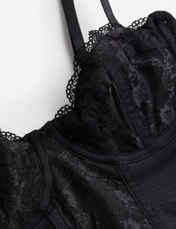 Top H&M, negru