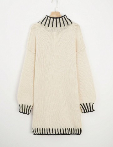 Rochie scurta SHEIN, crem